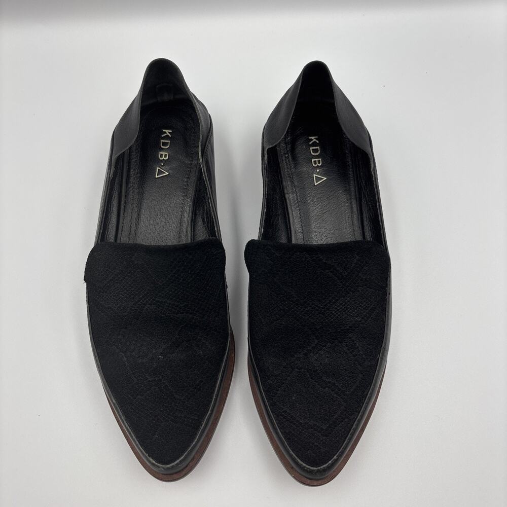 Kelsi Dagger Brooklyn Mamba Convertible Loafer Womens 7.5 Black‎ WEAR TWO WAYS